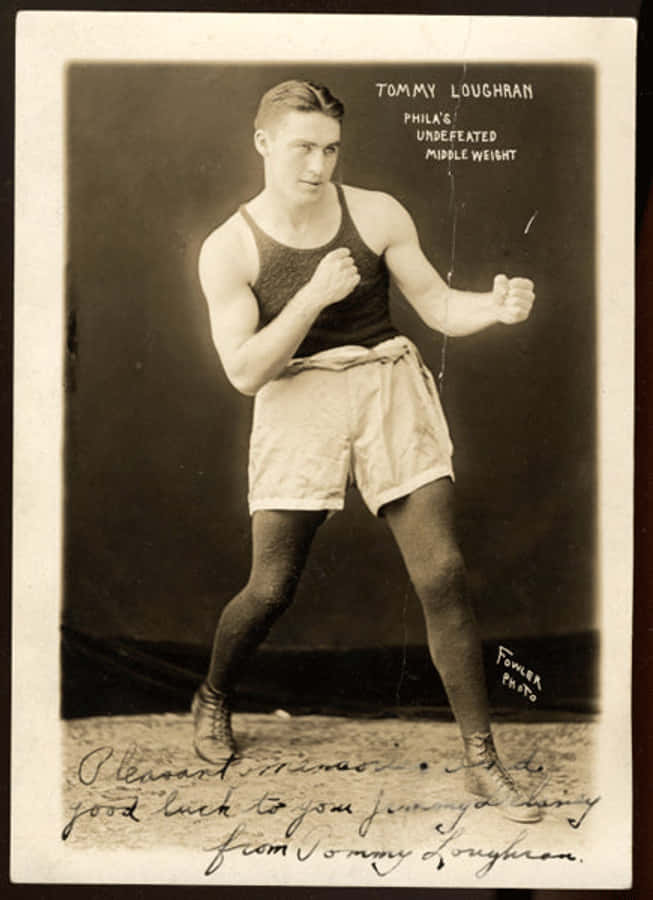 Tommy Loughran Posing Wallpaper