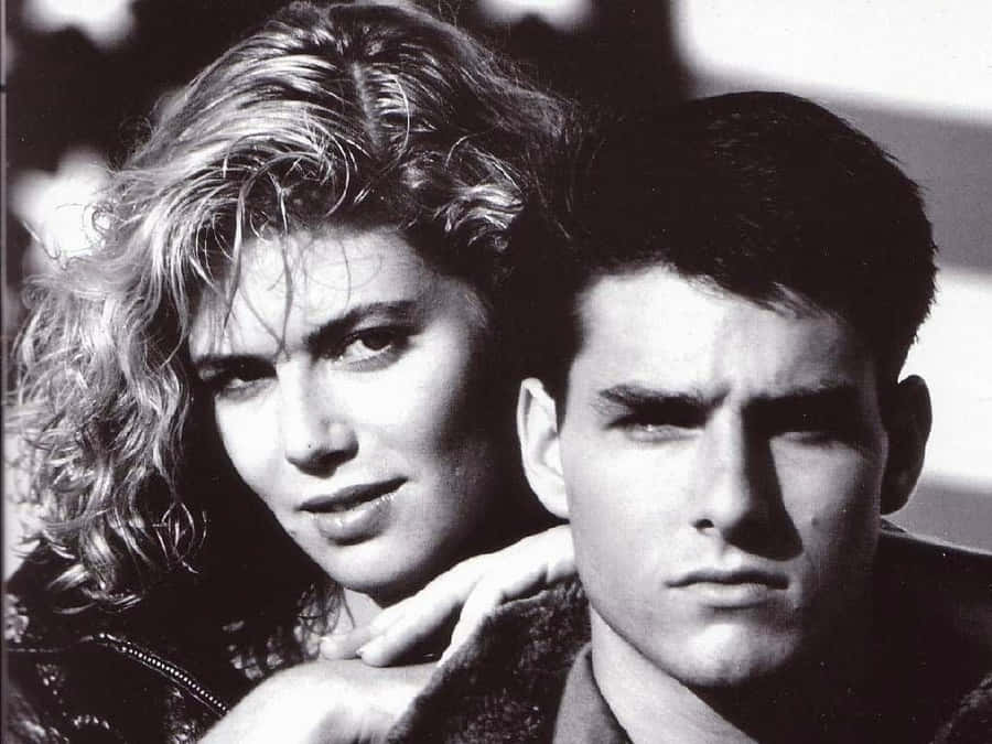 Top Gun Tom Cruise And Kelly Mcgillis Wallpaper
