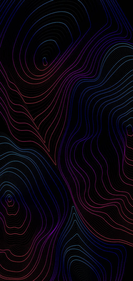 Topography Metallic Colors Wallpaper