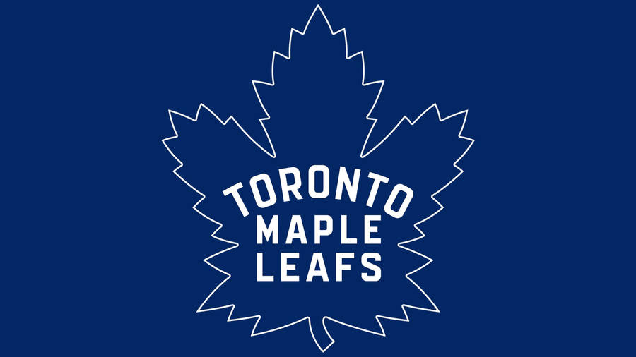 Toronto Maple Leafs Ice Hockey Logo Wallpaper