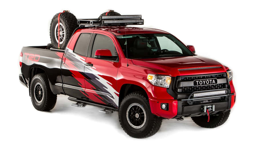 Toyota Trd Red Custom Tundra Wallpaper