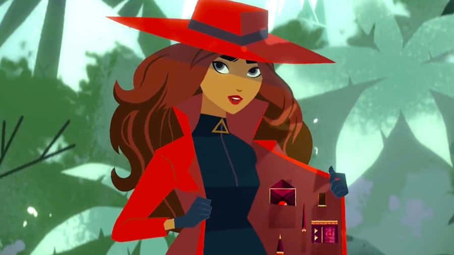 Track Down Criminals Around The World With Carmen Sandiego Wallpaper