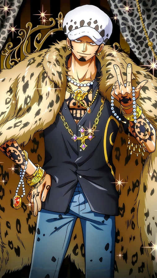 Trafalgar Law - The Fierce Captain Of The Heart Pirates. Wallpaper