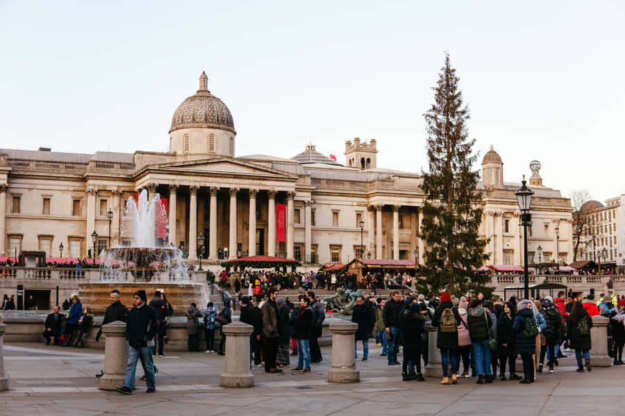 Trafalgar Square National Gallery Wallpaper