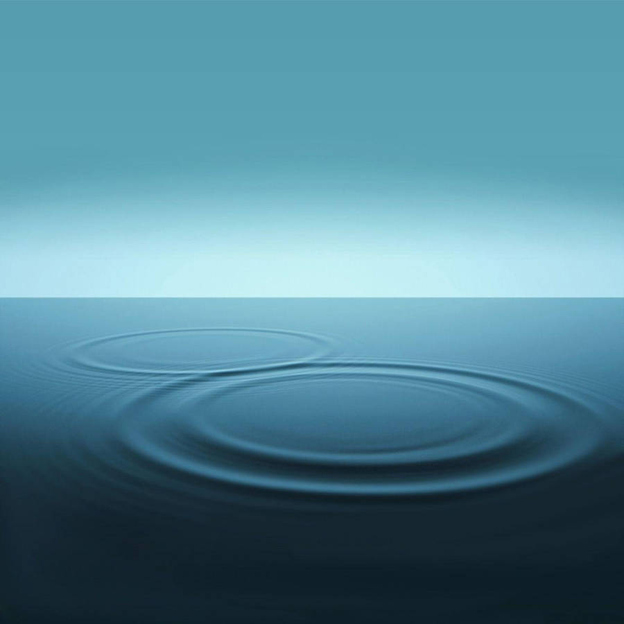 Tranquil Ripples On Water With Galaxy Tablet Wallpaper