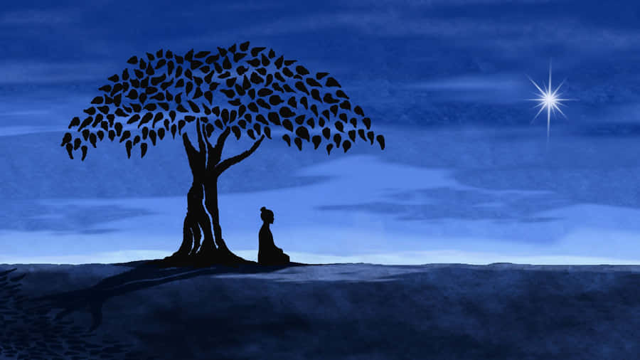 Tranquil Spiritual Meditation Wallpaper