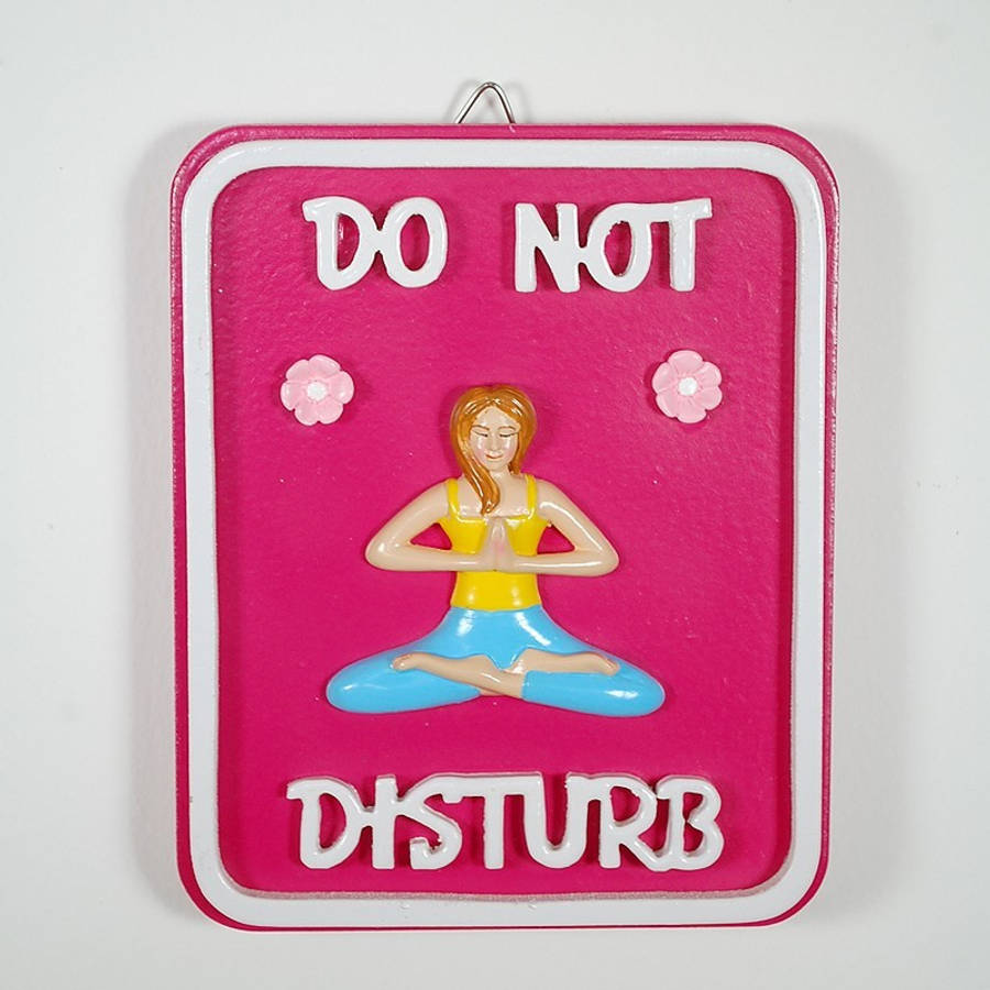 Tranquil Yoga Zen - Do Not Disturb Wallpaper