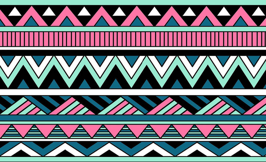 Tribal Pattern Vector Art Wallpaper