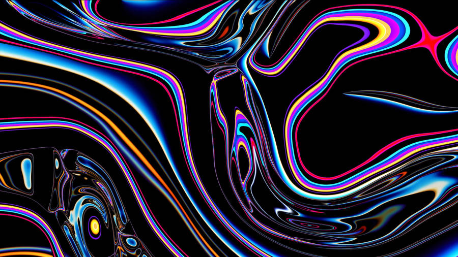 Trippy Macbook Air 4k Background Wallpaper