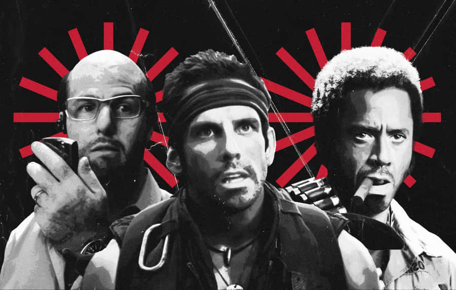 Tropic Thunder Main Cast Wallpaper
