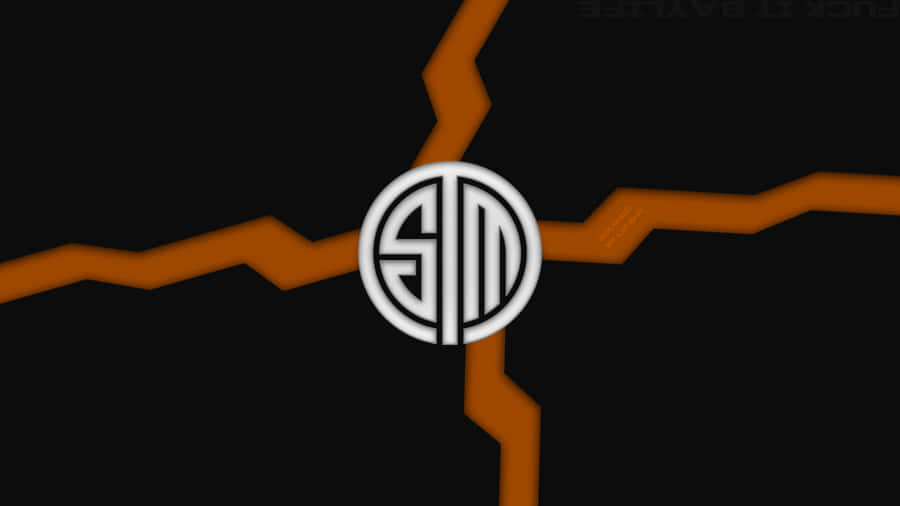 Tsm Logo With Orange Cross Wallpaper
