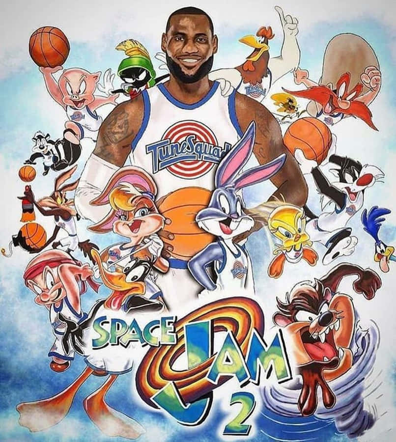 Tune Squad Mural Wallpaper