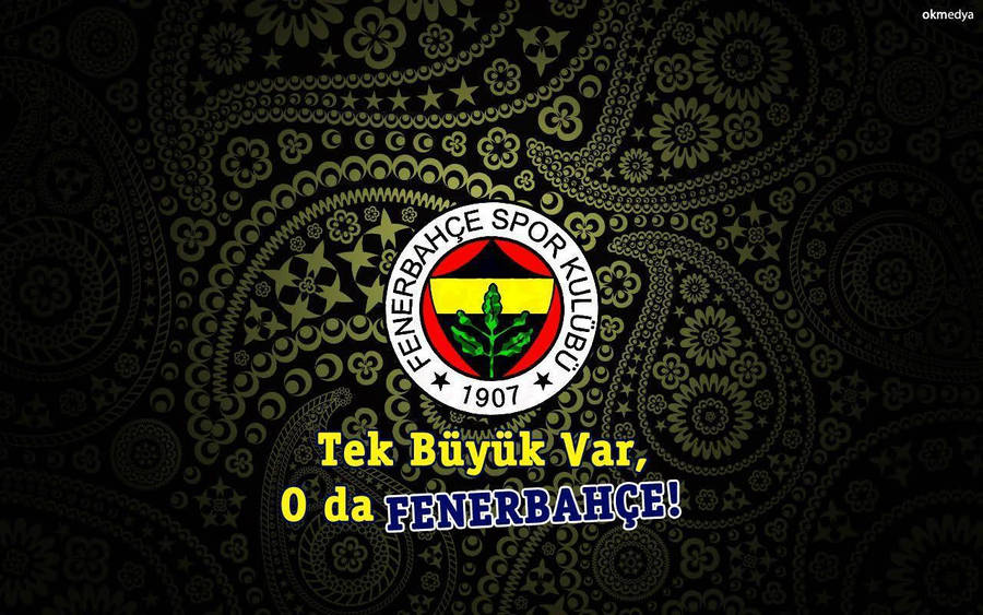 Turkish Pattern Fenerbahce Wallpaper