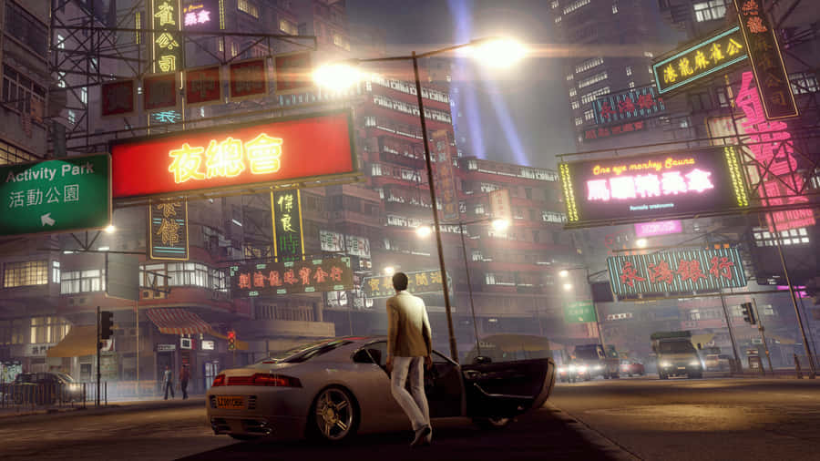 Turn The Streets Of Hong Kong Into Your Personal Playground In Sleeping Dogs 2 Wallpaper