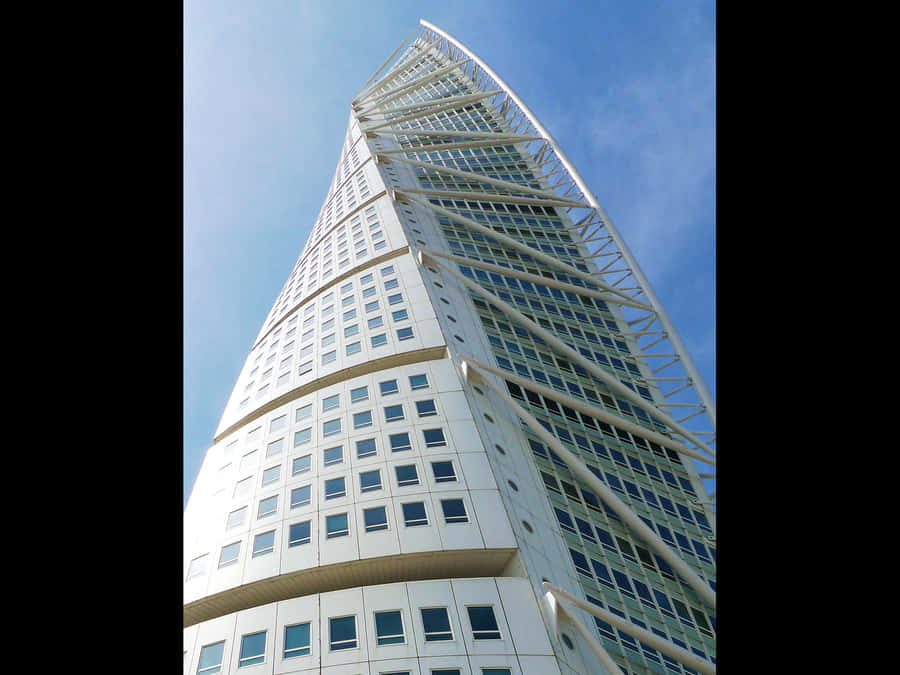 Turning Torso Upwards Angle Wallpaper