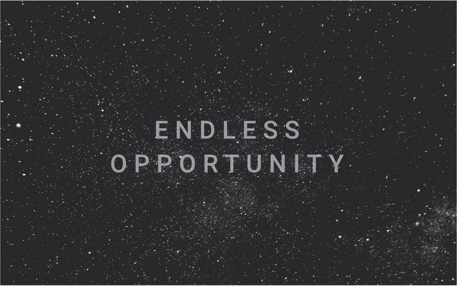Tv 4k Endless Opportunity Night Sky Wallpaper