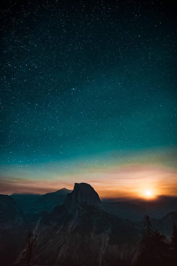Twilight Sky Stars Cool Ipad Wallpaper