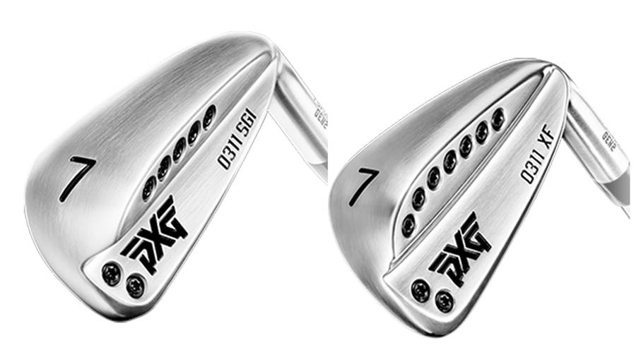 Two Clubs Golfing Desktop Wallpaper