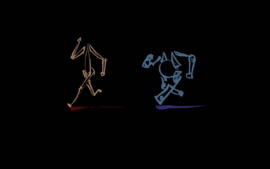 Two Screens, Limitless Possibilities Wallpaper