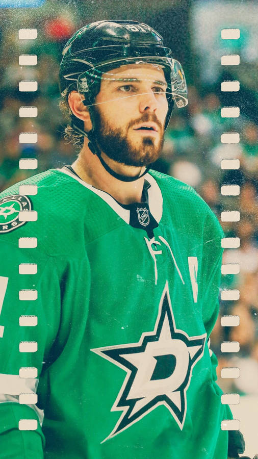 Tyler Seguin Fan Art Vintage Film Wallpaper