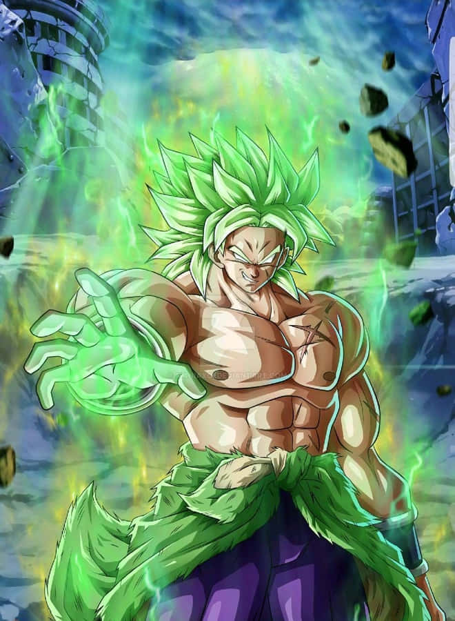 Ultimate Warrior - Dragon Ball Z's Broly Wallpaper