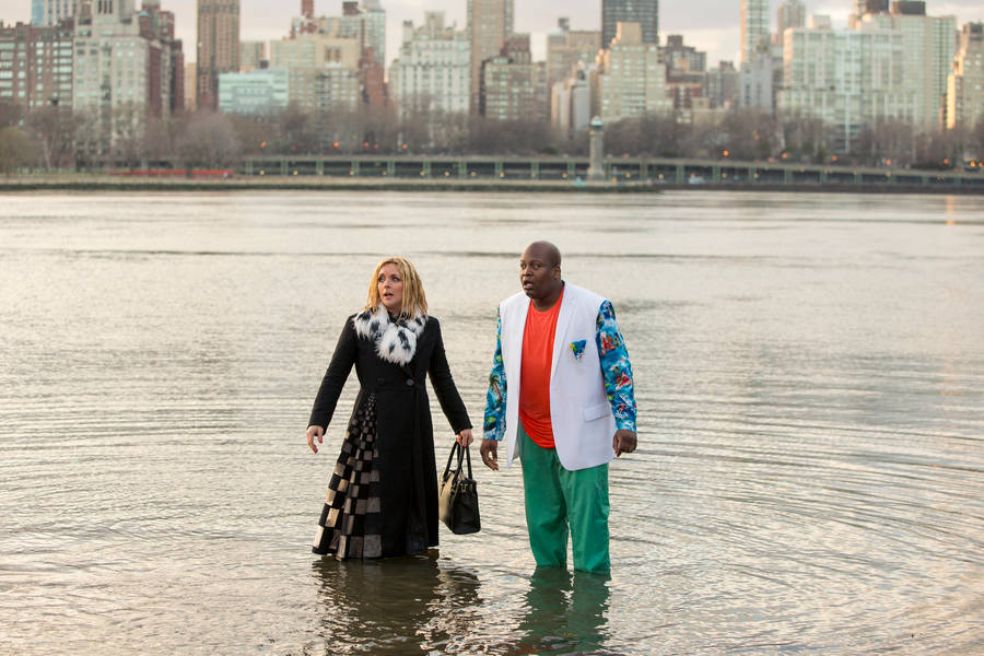 Unbreakable Kimmy Schmidt Titus And Jacqueline Wallpaper