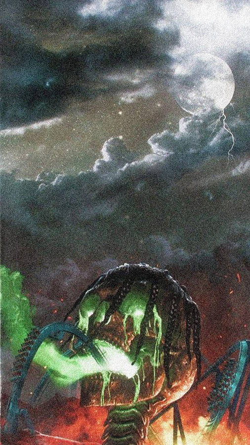 Unconvetional Aesthetic Of Travis Scott Wallpaper