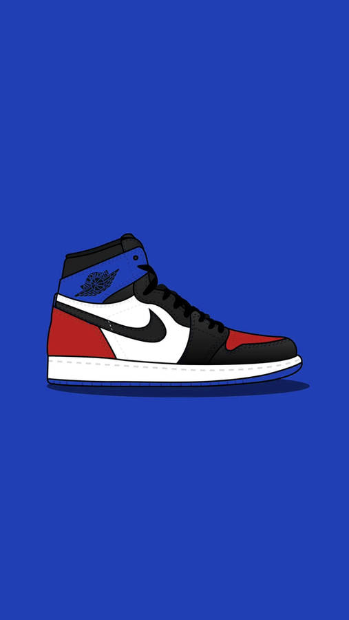 Union Storm Blue Nike Jordan 1 Wallpaper