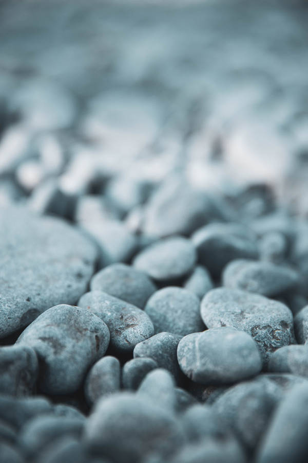 Unique Textures Of A Grey Stone Closeup Wallpaper