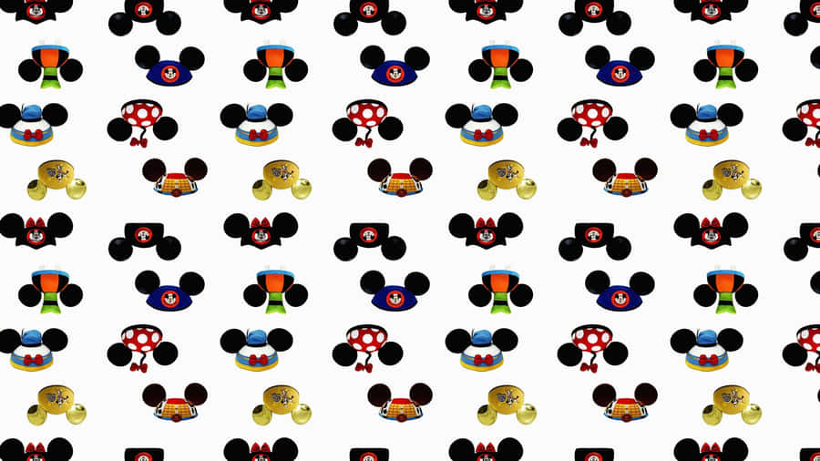 “uniquely Styled Mickey Mouse Ears” Wallpaper