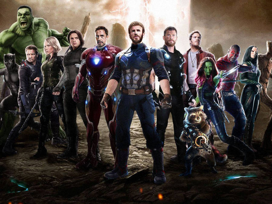 Unite The Universe With The Heroic Alliance Of The Avengers. Wallpaper