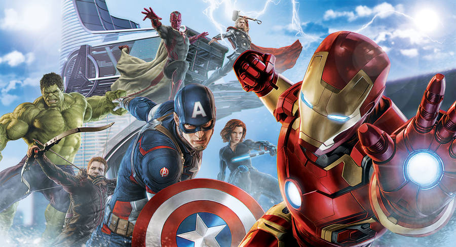 Unite To Save The World - The Avengers Wallpaper