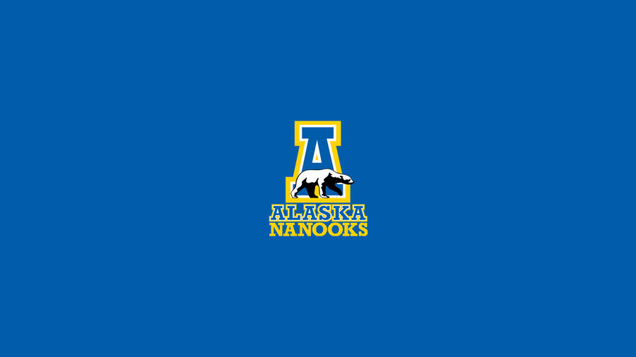 University Of Alaska Fairbanks Polar Bear Emblem Wallpaper