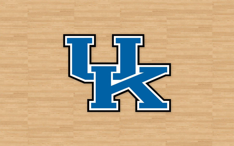 University Of Kentucky Logo Wooden Wallpaper