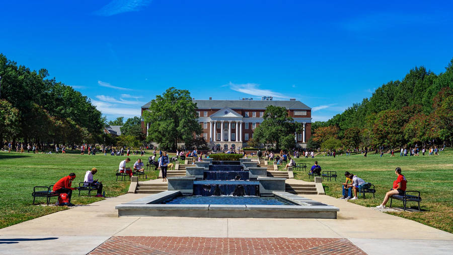 University Of Maryland Mckeldin Mall Wallpaper