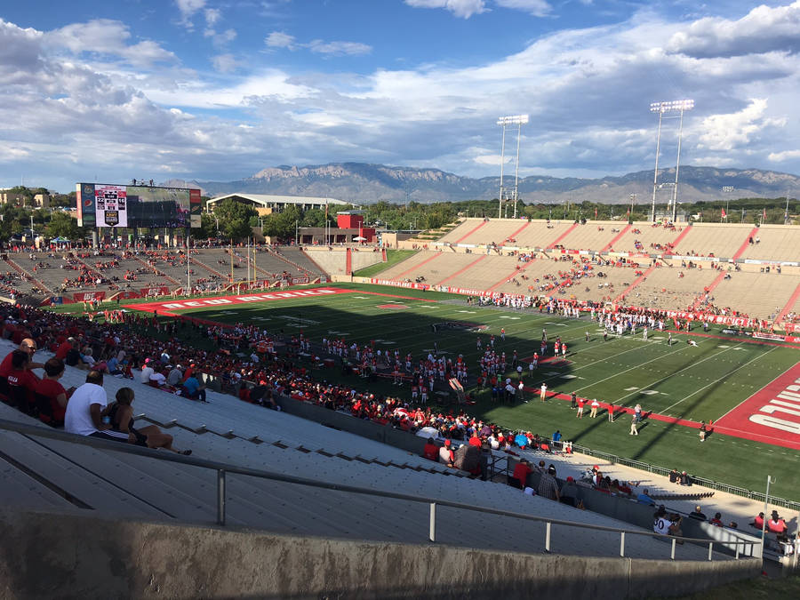 University Of New Mexico Dreamstyle Stadium Wallpaper