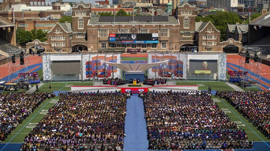 University Of Pennsylvania Graduation Ceremony Wallpaper