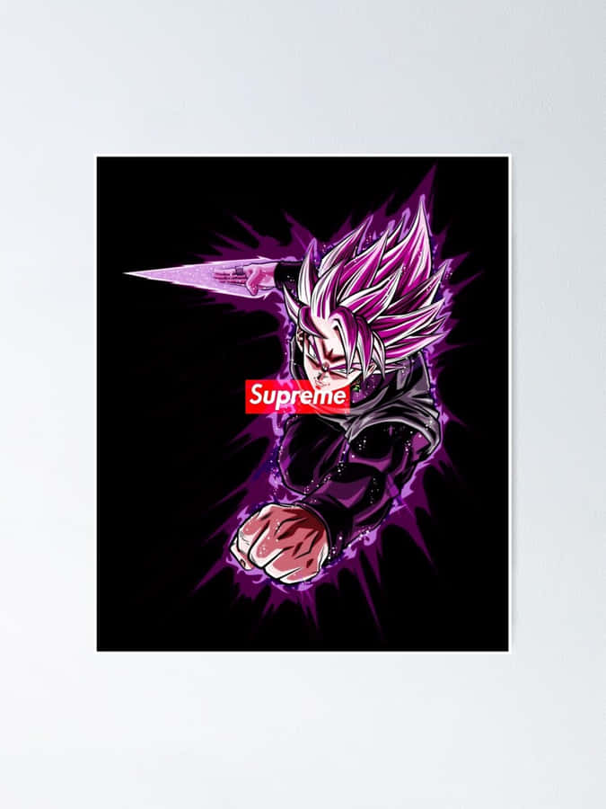 Unleash Power Of Goku Black Supreme Wallpaper