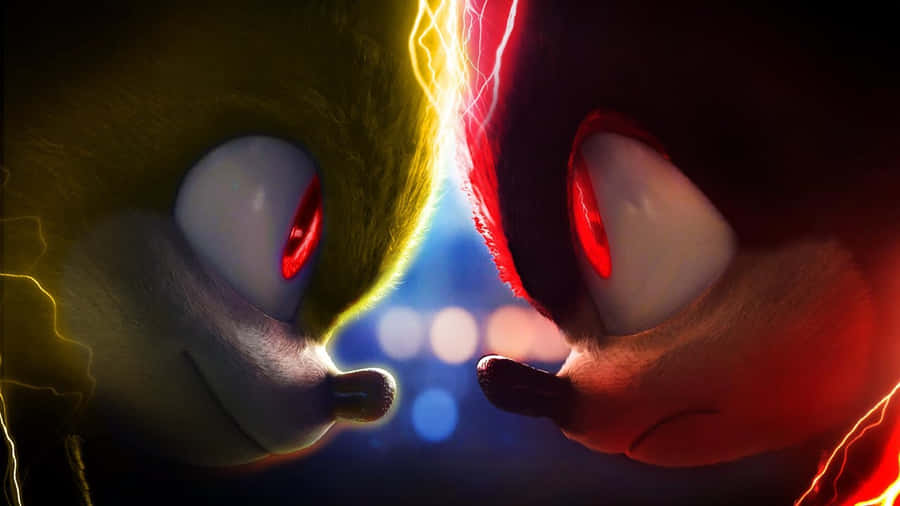 Unleash Speedy Fun With Super Sonic! Wallpaper