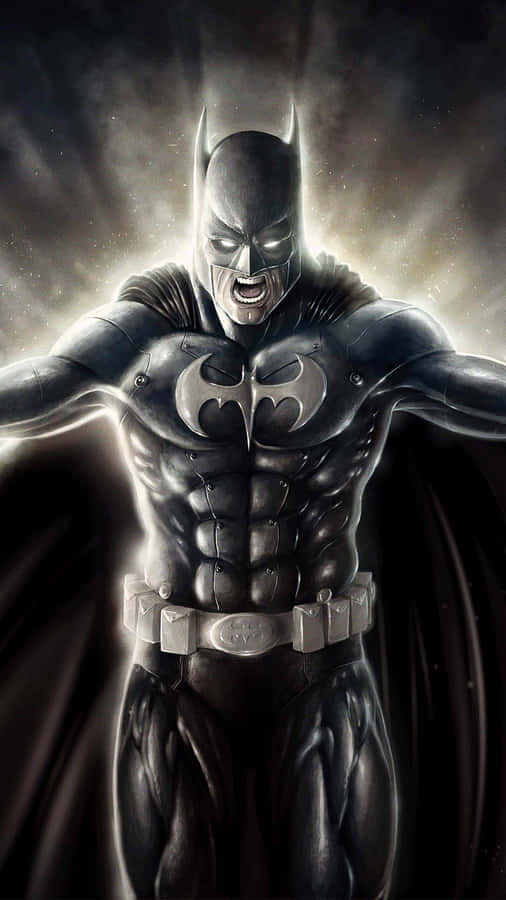 Unleash Your Inner Superhero With The Awesome Batman Iphone Wallpaper