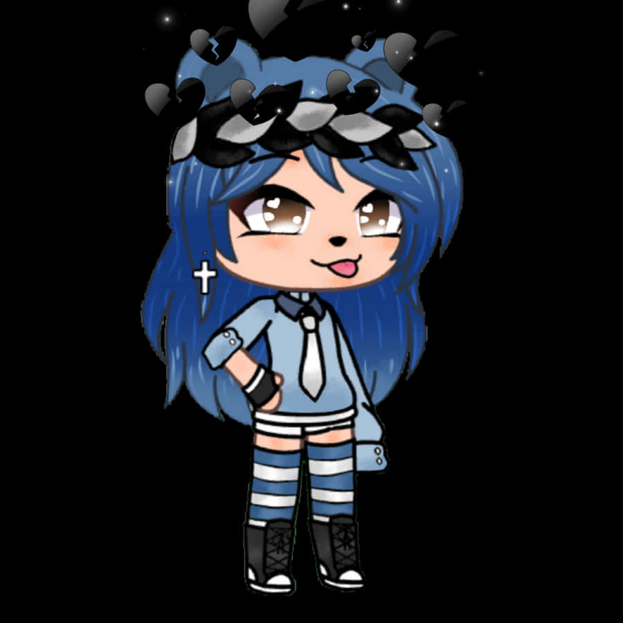 Unleash Your Inner Tomboy With Gacha Life! Wallpaper