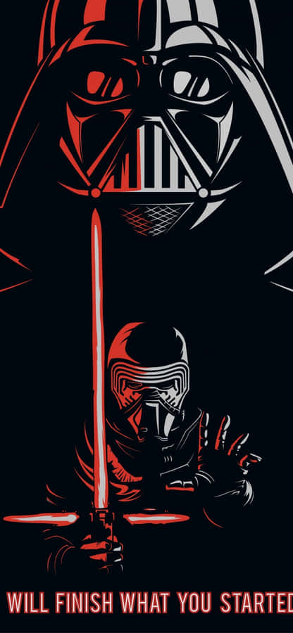 Unlock The Dark Side With The New Darth Vader Iphone Wallpaper