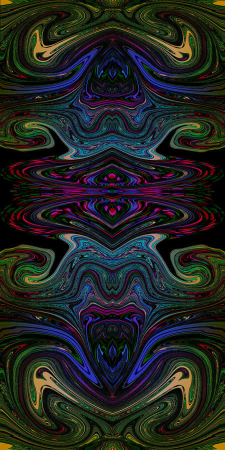 Unlock The Light In The Dark With Cool Psychedelic Visuals. Wallpaper