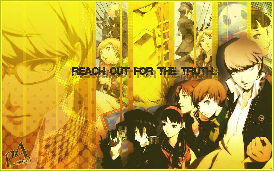 Unlock The Power Of Your True Self In Persona 4 Wallpaper