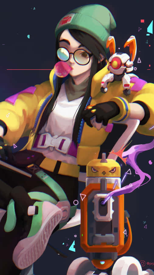 Unlock Your Potential With Killjoy And Join The Fight In Valorant. Wallpaper