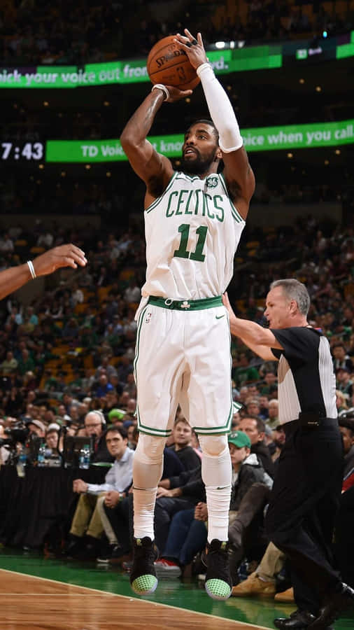 Unlock Your Style With Kyrie Iphone Wallpaper