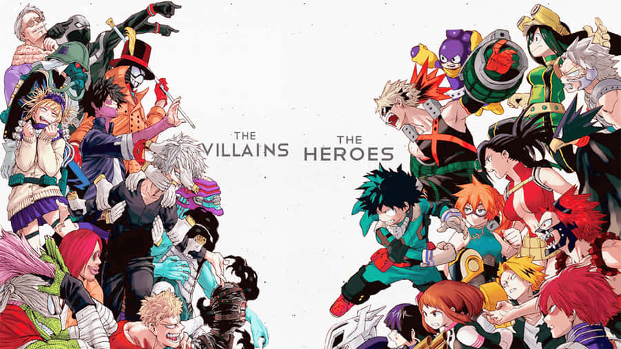 Unlock Your Superhuman Potential With My Hero Academia's Exclusive Ipad Range Wallpaper
