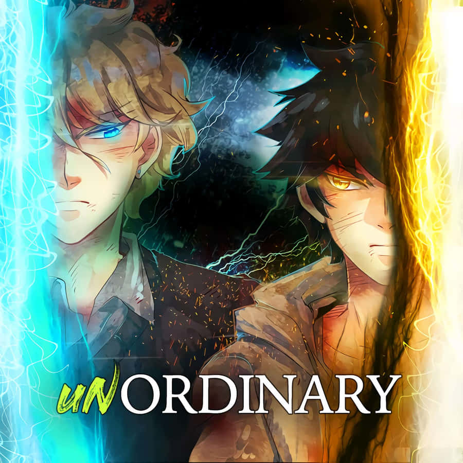 Unordinary Webtoon Poster Design Wallpaper