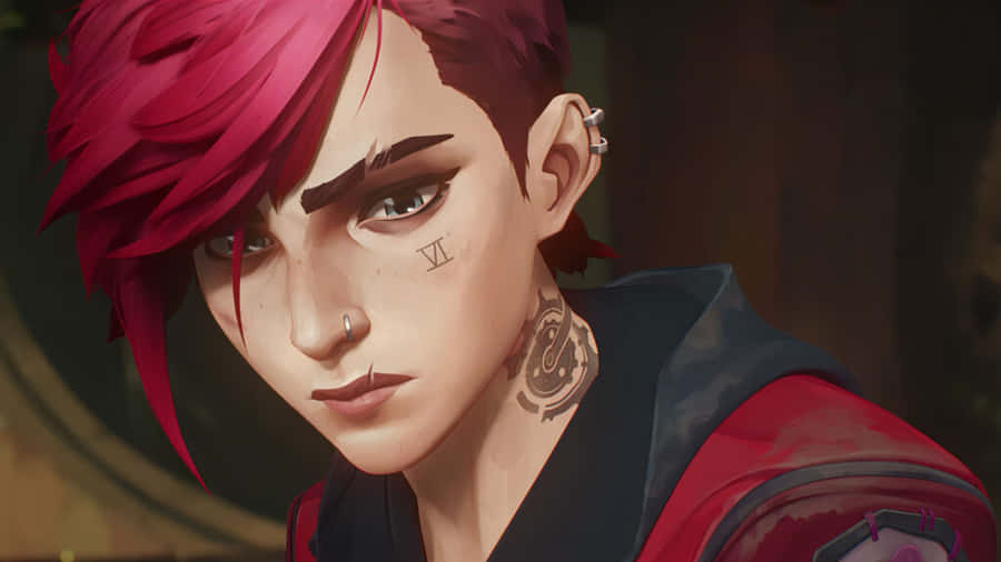 Unravel The Secrets Of The Universe With Violet Arcane Wallpaper