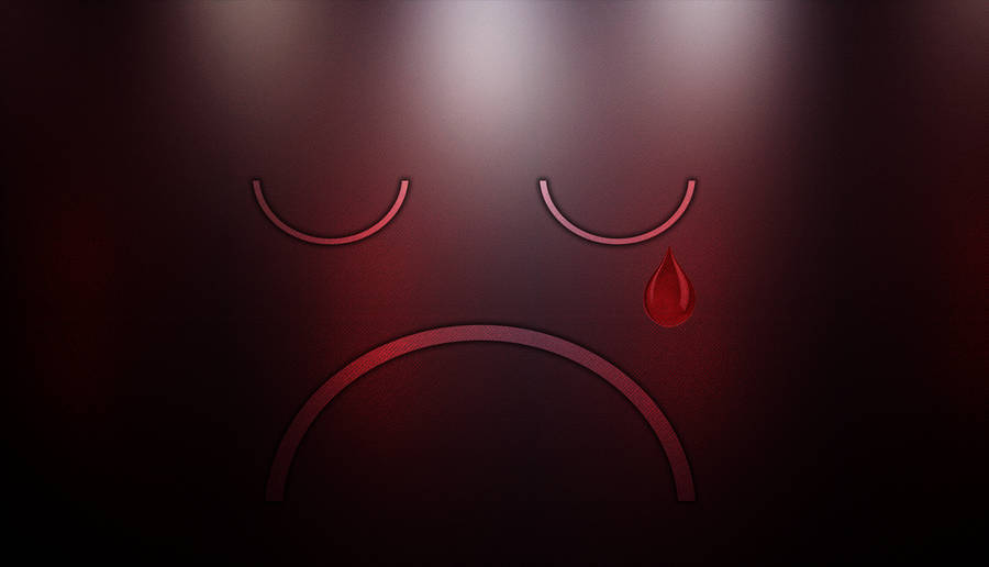 Unshed Tears Of Sorrow - Sad Aesthetic Wallpaper